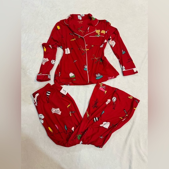 Kate Spade Red Pijama Set - Picture 6 of 12